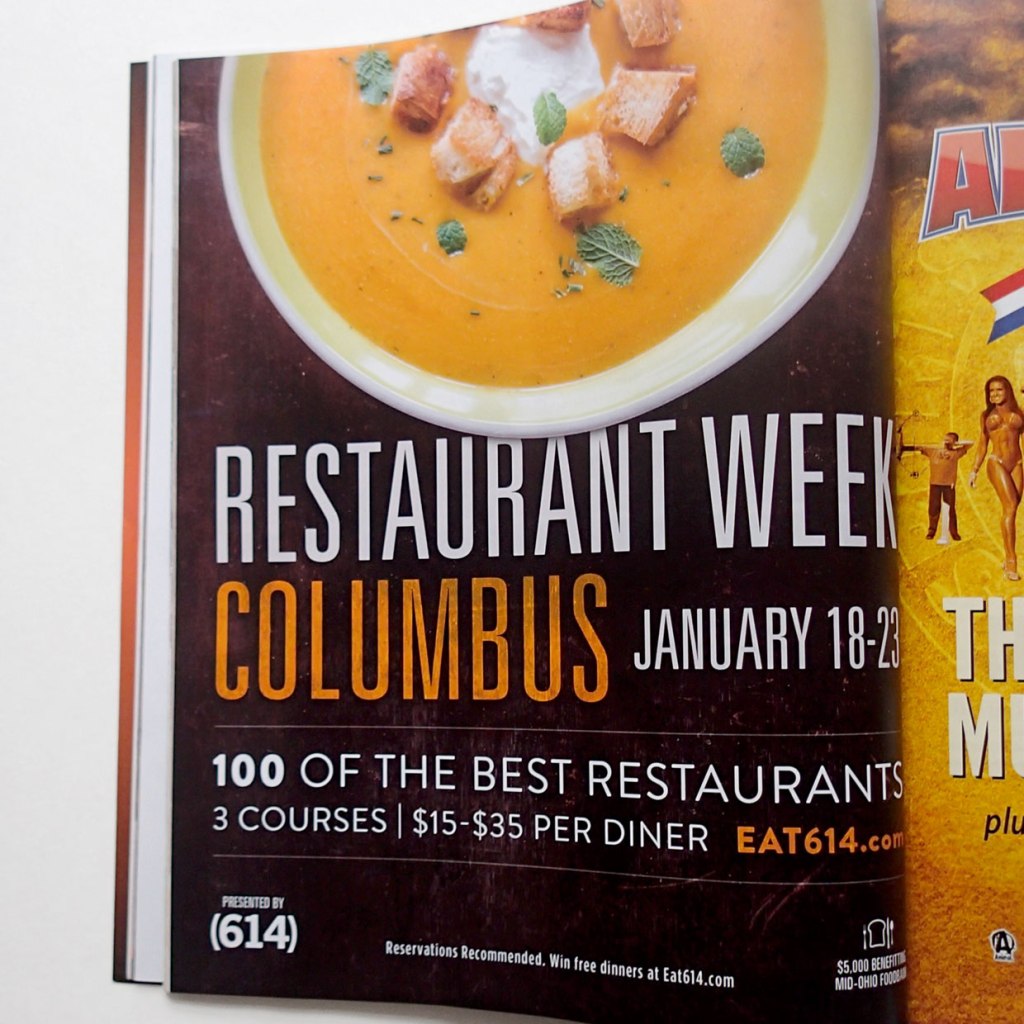 Restaurant Week Columbus Winter 2015 Doug Mayfield
